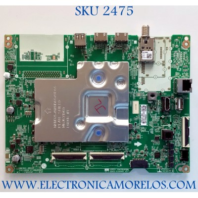 MAIN PARA TV LG 4K·UHD·HDR SMART TV / NUMERO DE PARTE EBT66474601 / EAX69487906 / 33156506 / 66474601 / EAX69487906(1.0) / PANEL NC500TQG-AAKH1 / DISPLAY LC500DQC (SP)(A1) / MODELO 50UP8000PUR / 50UP8000PUR.AUSYLJM